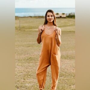 FP Movement by Free People terracotta Jumpsuit